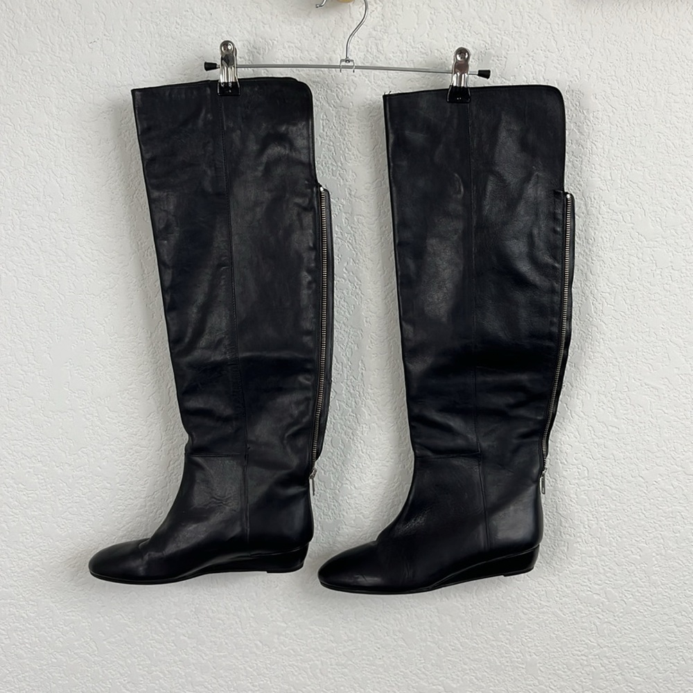 Loeffler Randall Tall Wedge Boots - Matilde - Picture 3 of 10